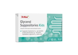 Glycerol Suppositories Kids Dr.Max, czopki glicerynowe 1g dla dzieci 