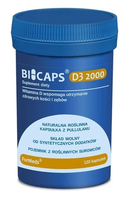 ForMeds Bicaps D3 2000 kapsułki 