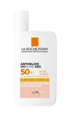 La Roche- Posay Anthelios UVMune 400 Fluid Barwiący SPF 50+ 