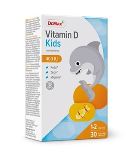 Vitamin D Kids, Dr.Max, suplement diety 