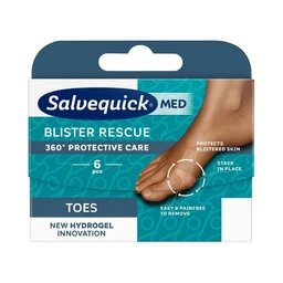 Salvequick Med Blister Rescue plastry na pęcherze na palcach u stóp 