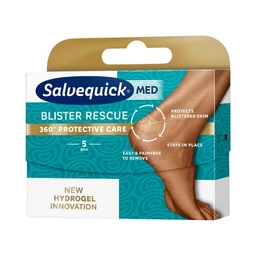 Salvequick Med Blister Rescue plastry na pęcherze na piętach 