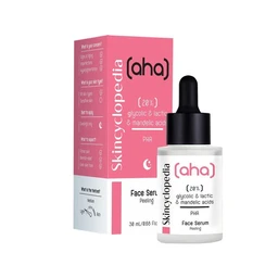 Skincyclopedia Face Serum nocne pielęgnujące serum do twarzy z kwasami AHA + PHA 