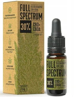 Full Spectrum CBD+CBDA olejek konopny 30% 