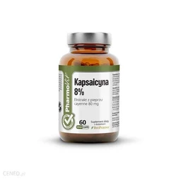 Kapsaicyna 8% Clean Label 6,4 mg+2,85 mg kapsułki 