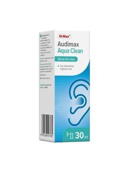 Audimax Aqua Clean Dr.Max, spray do uszu 