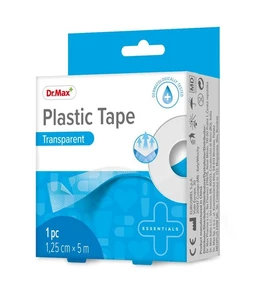 Plastic Tape Transparent Dr.Max, plaster z tworzywa sztucznego w rolce 1,25 cm x 5 m 