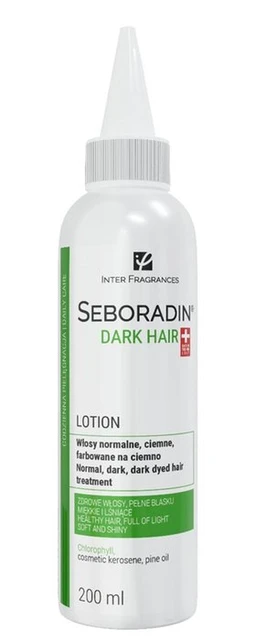 Seboradin Ciemne Włosy lotion do włosów ciemnych – naturalnych i farbowanych 