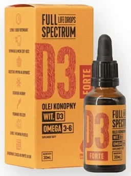 Full Spectrum D3 Forte olejek konopny 