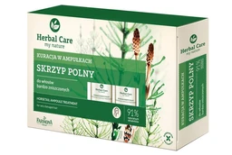 Herbal Care kuracja w ampułkach do włosów bardzo zniszczonych Skrzyp polny 