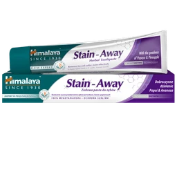 Himalaya Stain-Away, ziołowa pasta do zębów 