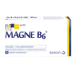 Magne B6 48 mg Mg 2+ + 5 mg tabletki powlekane 