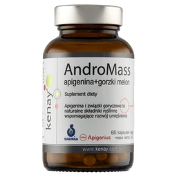 AndroMass apigenina + gorzki melon kapsułki 