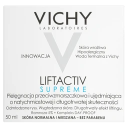 Vichy Laboratoires Liftactiv Supreme, do skóry normalnej i mieszanej 