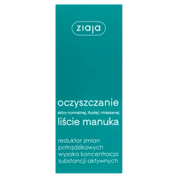 Ziaja Liście Manuka Oczyszczanie, reduktor zmian potrądzikowych 