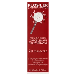 Floslek Naczynka Pro, żel maseczka 