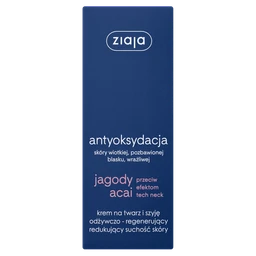 Ziaja Jagody Acai, krem odżywczo-regenerujący na noc 