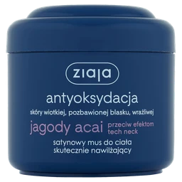 Ziaja Jagody Acai, nawilżający mus do ciała 