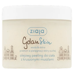 Ziaja GdanSkin, olejowy peeling do ciała z kruszonymi muszlami 