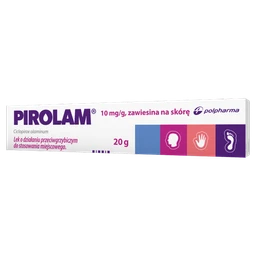 Pirolam 10 mg/g zawiesina na skórę 