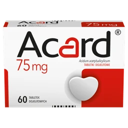 Acard 75 mg tabletki dojelitowe 