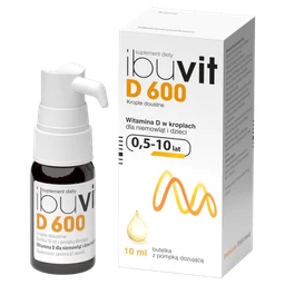 Ibuvit D 600 j.m. krople doustne 