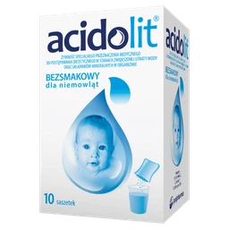 Acidolit bezsmakowy proszek do przygotowania roztworu doustnego 