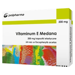 Vitaminum E Medana 200 mg kapsułki elastyczne 