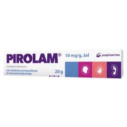 Pirolam 10 mg/g żel 