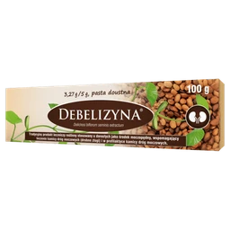 Debelizyna 654,5 mg/g pasta doustna 