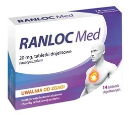 Ranloc Med 20 mg tabletki dojelitowe 