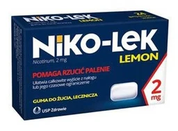 Niko-Lek Lemon 2 mg guma do żucia, lecznicza 