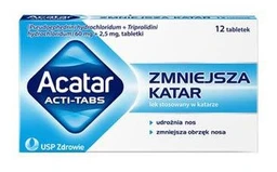 Acatar Acti-Tabs 60 mg+2,5 mg tabletki 