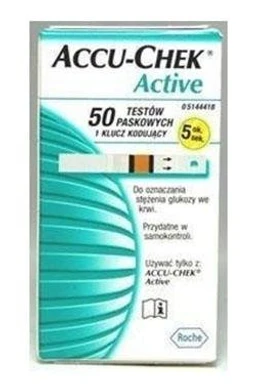 Accu-Chek Active test paskowy 