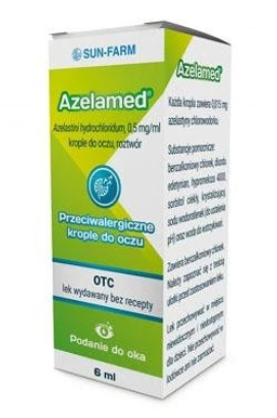 Azelamed 0,5 mg/ml krople do oczu, roztwór 