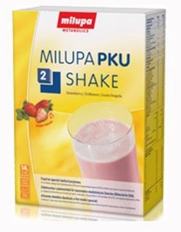 Milupa PKU 2 shake truskawkowy proszek 