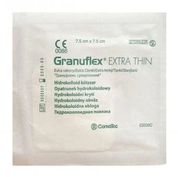 Opatrunek Granuflex Extra Thin 7,5 x 7,5 cm 