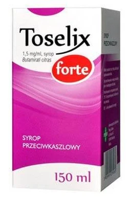 Toselix forte 1,5 mg/ml syrop 