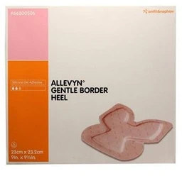 Opatrunek Allevyn Gentle Border Heel 23 x 23,2 cm 