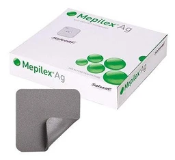 Opatrunek Mepilex Ag 12,5 x 12,5 cm 