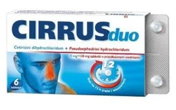 Cirrus Duo 5 mg + 120 mg tabletki o przedłużonym uwalnianiu 