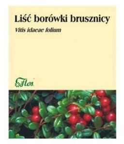 Flos Liść Borówki brusznicy zioła do zaparzania 