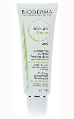 Bioderma Sebium, złuszczające serum do skóry tłustej i mieszanej 