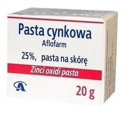 Pasta cynkowa Aflofarm 25% pasta na skórę 