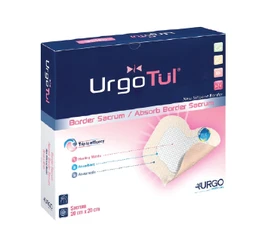 Opatrunek UrgoTul Absorb Border Sacrum 20 x 20 cm 