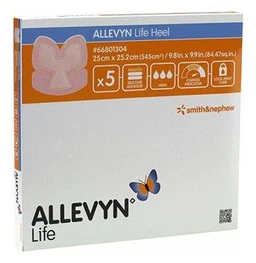 Opatrunek Allevyn Life Heel 25 x 25,2 cm opatrunek na piętę 