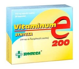 Vitaminum E Synteza 200 mg kapsułki miękkie 