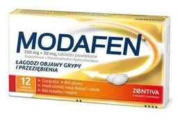 Modafen Grip 200 mg+5 mg tabletki powlekane 