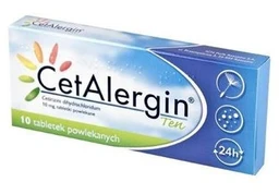 CetAlergin Ten 10 mg tabletki powlekane 