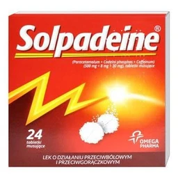 Solpadeine 500 mg + 30 mg + 8 mg tabletki musujące 